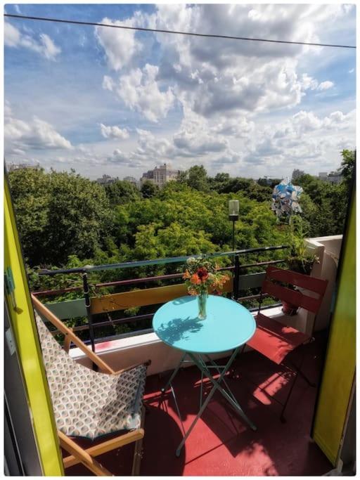 Canopee, Paisible, Chaleureux, Lumineux, Balcon Paris Eksteriør bilde