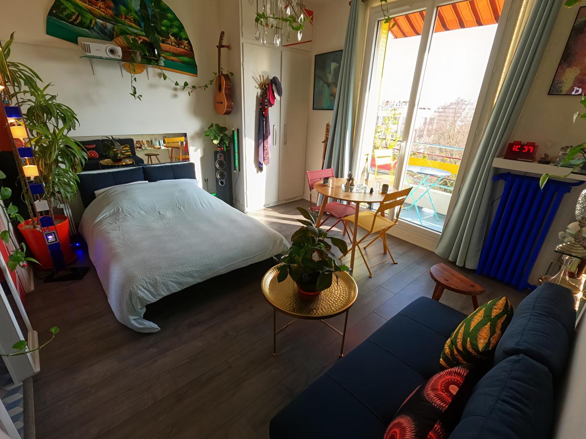 Canopee, Paisible, Chaleureux, Lumineux, Balcon Paris Eksteriør bilde